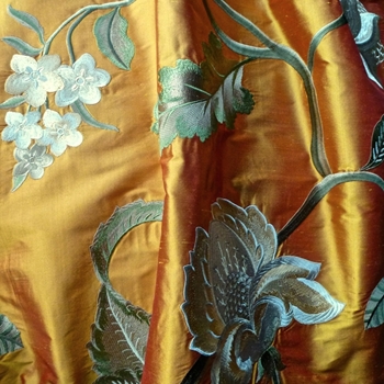 Fabric - Bronze, Gold, Saffron