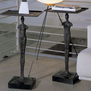 Man & Woman Figure Side Tables