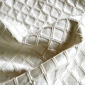 Ivory Jacquard Vecta Washed