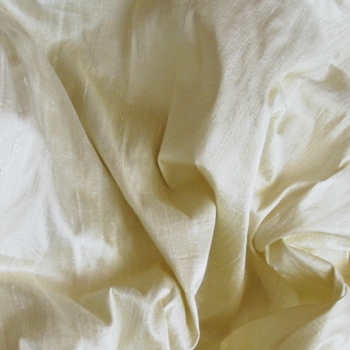 Cream Dupioni Silk