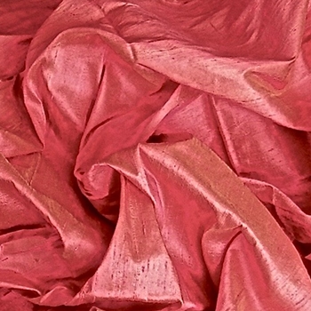 Coral Silk Dupioni