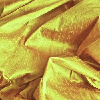 Yellow Dupioni Silk