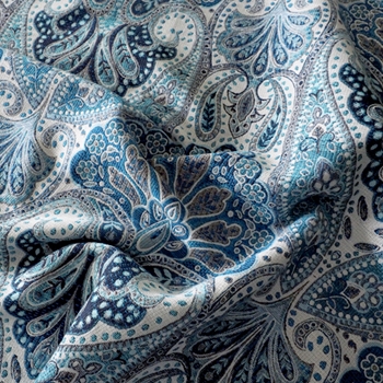 37. Lapis Jacquard Cheval Indigo