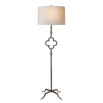 Quatrefoil Floor Lamp 68H