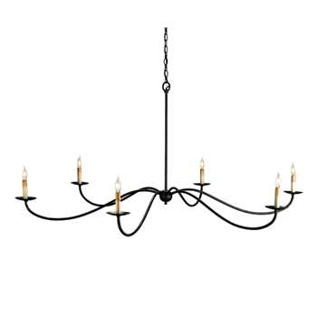 Saxon Chandelier 63W/29H