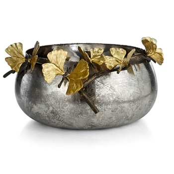 Aram Butterfly Gingko Bowl 15W/3H