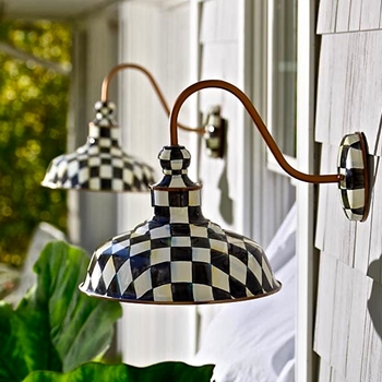 Lamp Courtly Barn Sconce 12W/12H/17D