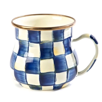 Royal Check Mug 16OZ