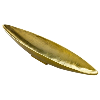 Bowl - Denver Boat XL 40W/5D/5H  Aluminium Gold Finish