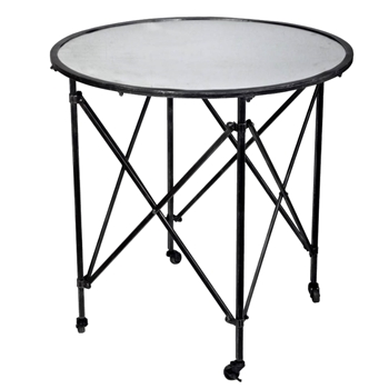 *Accent Table - Gilbert Black 30W/30H Black
