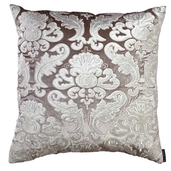 Lili Alessandra - Versailles Velvet Cushion Champagne 24SQ