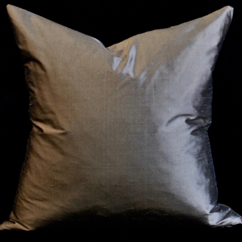 Silk Shantung Mocha Cushion 18SQ