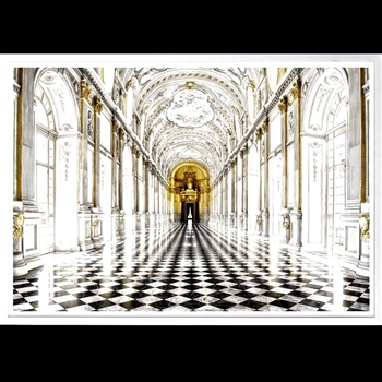 52W/36H Framed Print Venaria Italy Diana Gallery