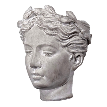 *Vase - Goddess Wall Mount 7W/6D/8H Vintage Stone
