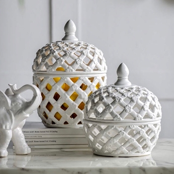 *Jar - White Lace 8W/9H