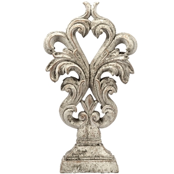 Finial - Crest Oyster A 8x4x15H