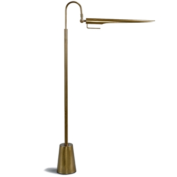 Lamp Floor - Raven Brass 30W/6D/60.5H