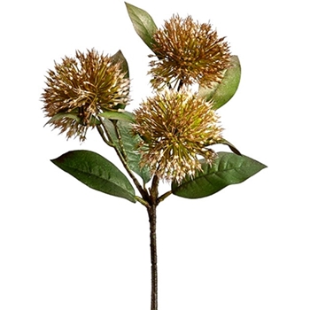 Blossom - Sweet Gum Pom X3 Ochre 15IN - FSA663-BR