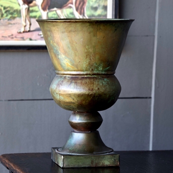 *Vase - Foyer Verde Urn 10W/15H
