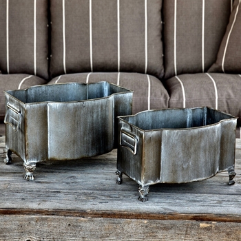 *Planter - Handsome Footed LARGE 14X10X9