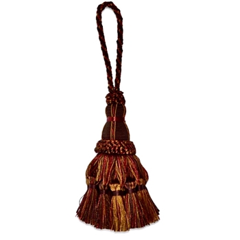 Key Tassel - Ciara 5IN Russet Multi