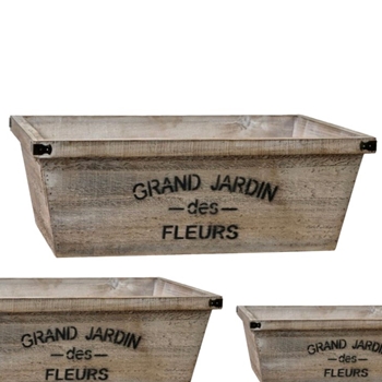 Planter Trug - Grand Jardin des Fleurs LARGE 17W/10D/6H