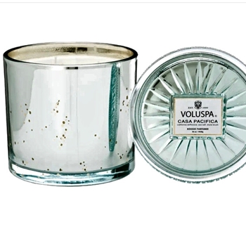 Voluspa - Vermeil Casa Pacifica Grand 3 wick Candle 36OZ 100HR