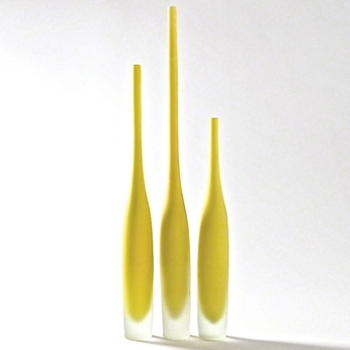 *Vase - Spire Bottle Citron TALL 2X26