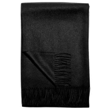 Throw Paris - Baby Alpaca 70x50 Black