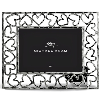 Aram Heart Photo Frame 5X7 Nickel