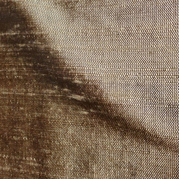 *Dupioni Silk - Mocha Beige - 54in, 100% Hand Loomed Silk - India - Dry Clean Only, Do not expose to sunlight.