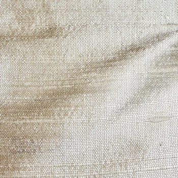 Dupioni Silk - Pearl,  54in, 100% Silk Hand Loomed. Dry Clean Only, Do not expose to sunlight.