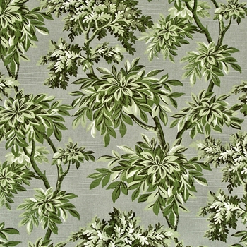 Print - Sylvan Sage Grey Calypso - ROBERT ALLEN @ HOME, 54in, 100% Cotton, 25V x 27H repeat. , 30K DR