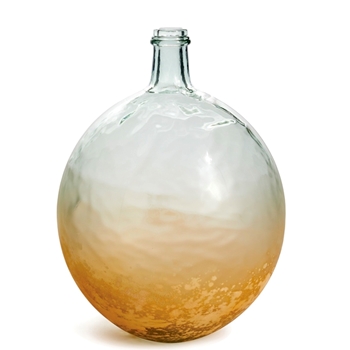 *Vase - Sophia Bottle Honey 11W/15H