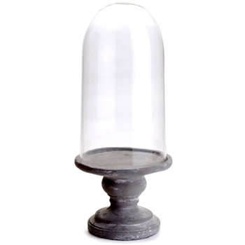*Cloche - Garden Grey Cement Medium 8W/18H