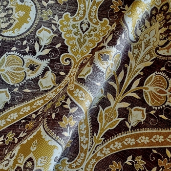 Jacquard - Arendell Graphite Lemonic - 54in, ​ 50% Polyester, 50% Rayon