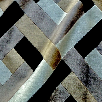 *Velvet - Zazie Safari Onyx - 62% Rayon, 39% Polyester. 57W, Repeat 14H/13V . Dry Clean Only
