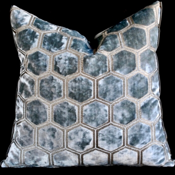 Designers Guild Cushion - Manipur Silver 22SQ