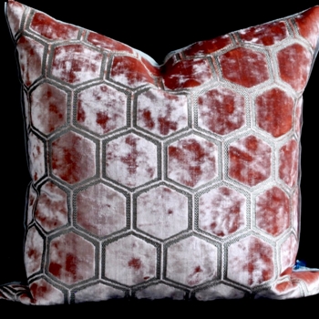 Designers Guild Cushion - Manipur Coral 22SQ