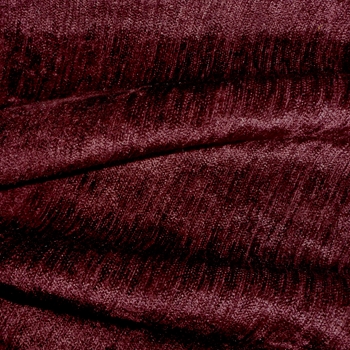 Velvet - Saxony Burgundy Bordeaux - 58in, 100% Polyester,  70K DR