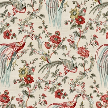 *Print - Olana Petal Coral 54in, 31K DR, 100% Cotton, 13.5 Hor X 32in Vert Repeat