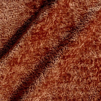 Chenille - Cullen Teak Rust - 54in, 100% Polyester