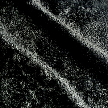 Chenille - Cullen Black - 54in, 100% Polyester