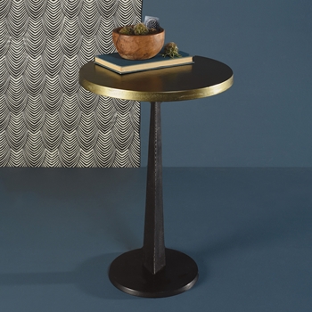 Accent Table - Arden Bronze Brass 15W/21H