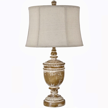 Lamp Table - Anniston Pickled Pine 18W/34H