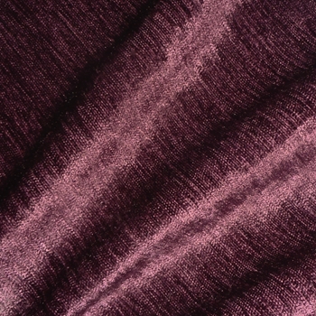 *Velvet - Saxony Deep Violet Aubergine - 58in, 100% Polyester,  70K DR