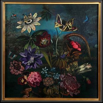 26W/26H - Framed Print Evening Garden