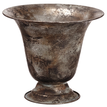 *Urn - Flared Vintage Pewter 8W/7H