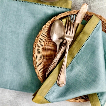 Napkin Linen Azzura Olive 21SQ