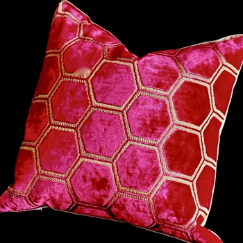 Designers Guild Cushion - Manipur Fuchsia 17SQ